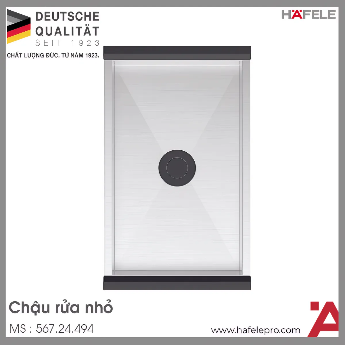 Chậu Rửa Nhỏ Hafele 567.24.494