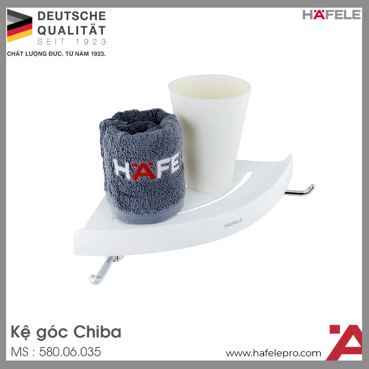 Kệ Góc Chiba 211mm Hafele 580.06.035