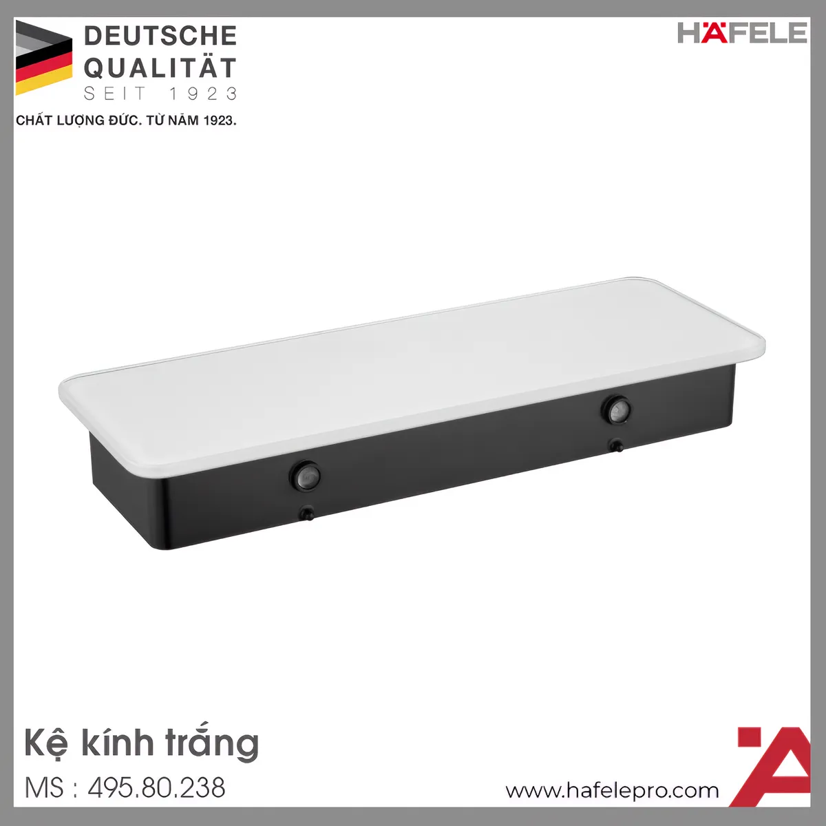 Kệ Kính Trắng 300 Hafele 495.80.238