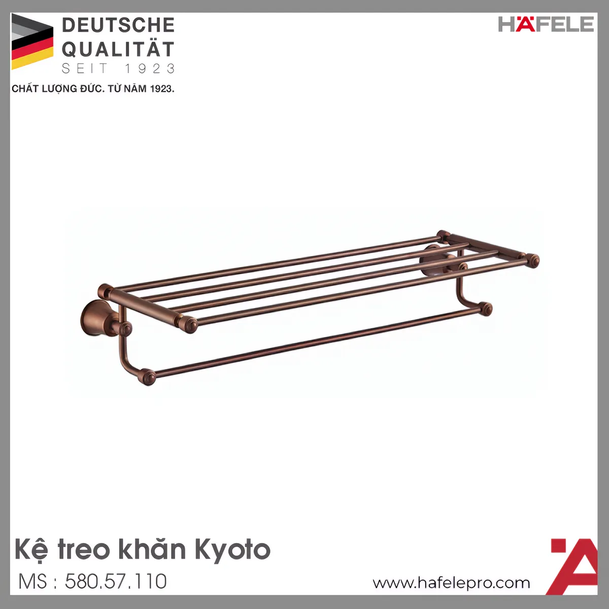 Kệ Treo Khăn Kyoto Hafele 580.57.110