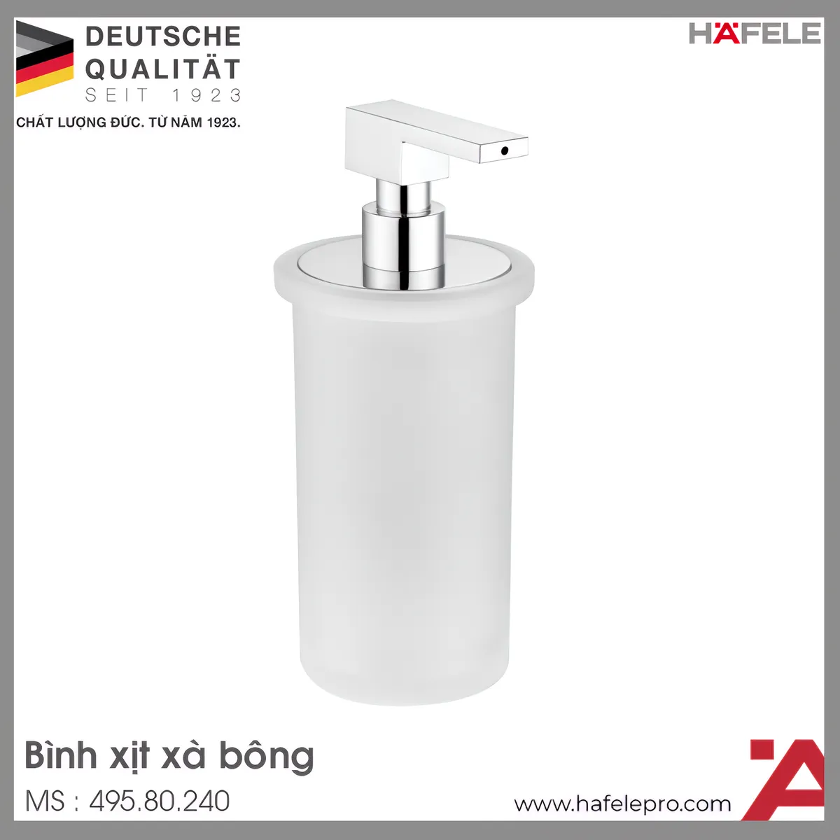 Ly Xịt Xà Phòng Hafele 495.80.240