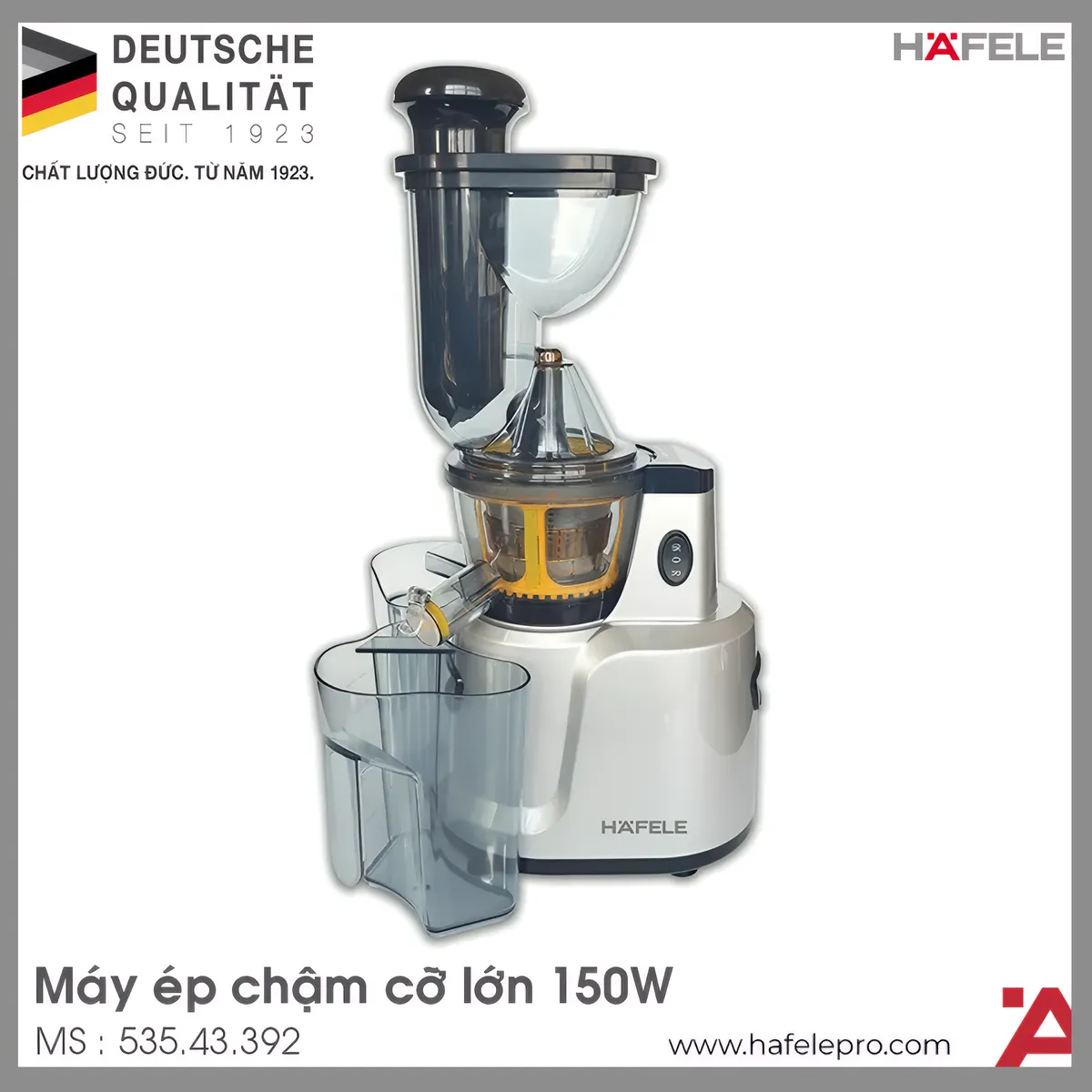 Máy Ép Chậm Cỡ Lớn HS-J42S Hafele 535.43.392