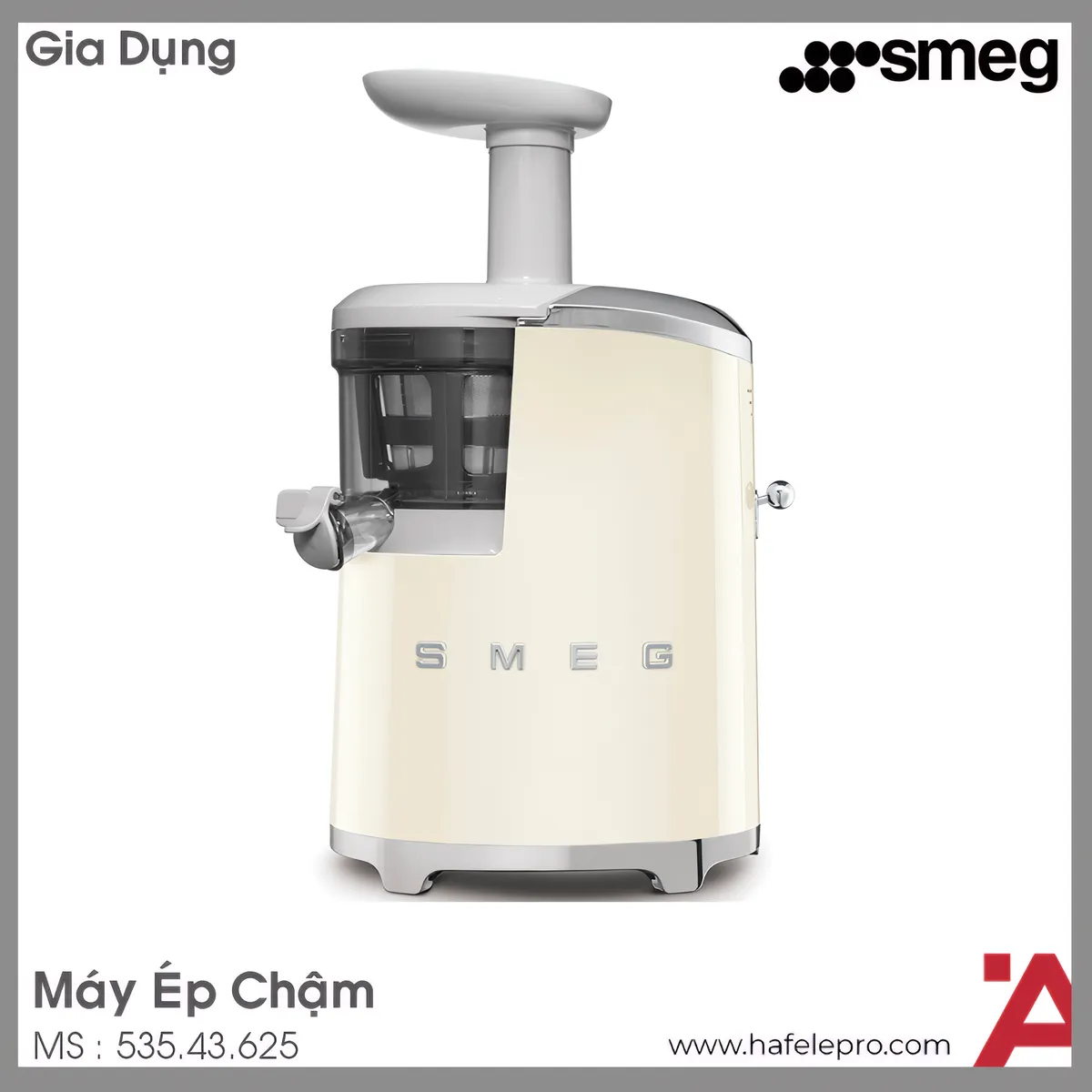 Máy Ép Chậm Smeg SJF01CREU 535.43.625