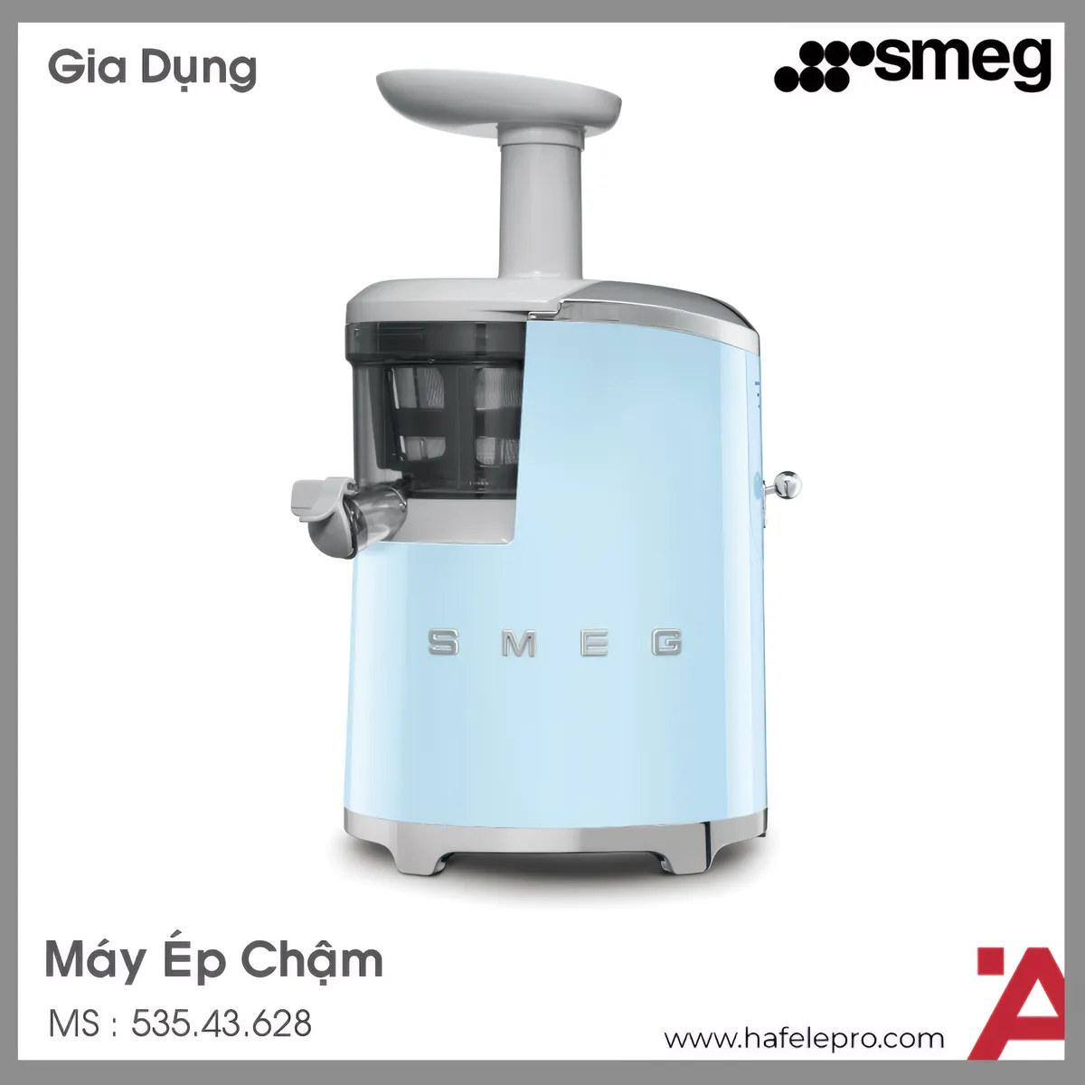 Máy Ép Chậm Smeg SJF01PBEU 535.43.628