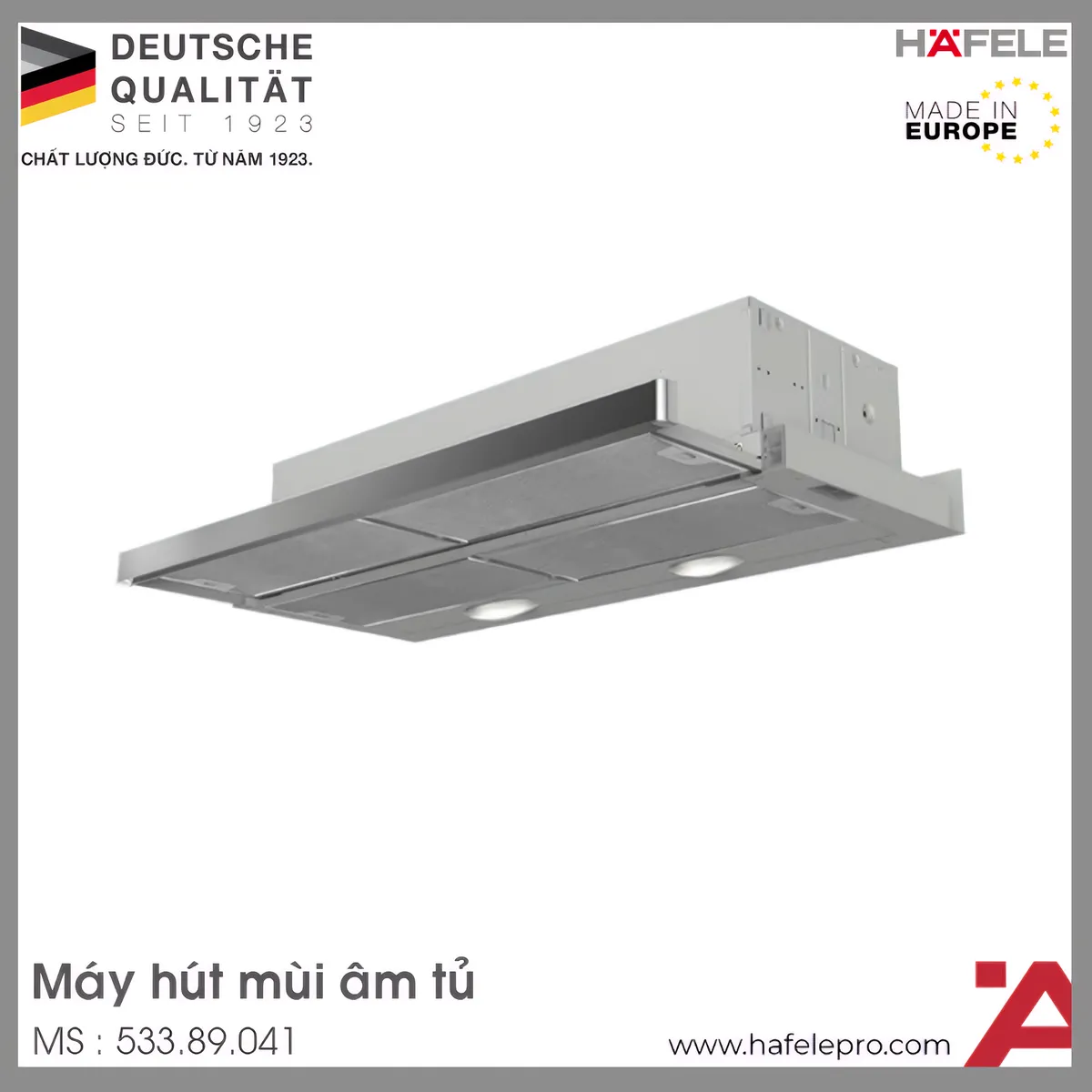 Máy Hút Mùi Âm Tủ HH-S60A Hafele 533.89.041