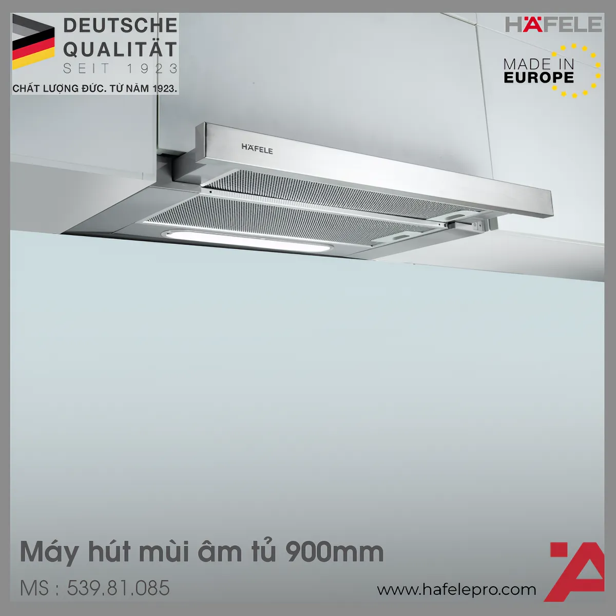 Máy Hút Mùi Âm Tủ HH-TI90D Hafele 539.81.085