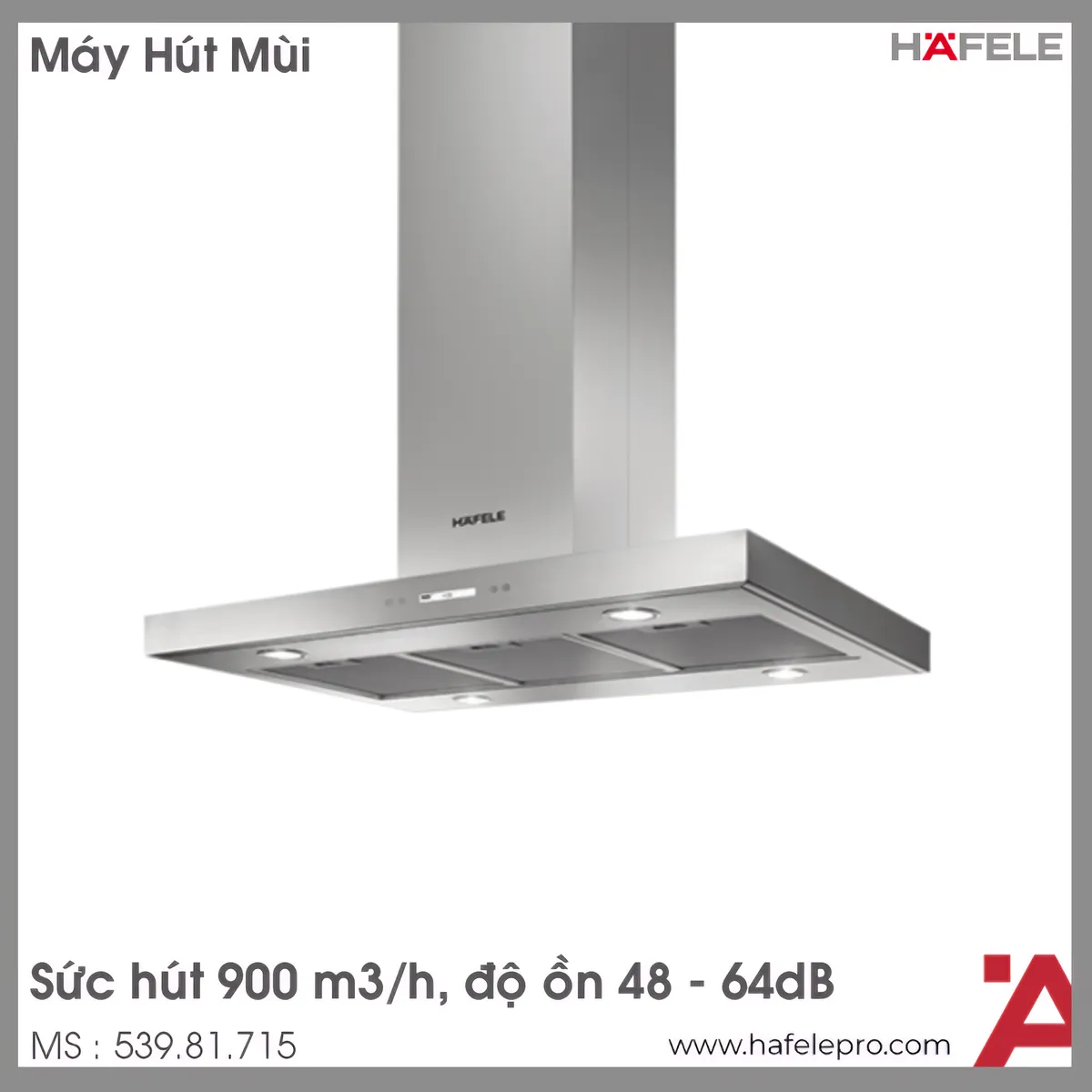Máy Hút Mùi Đảo HH-IS90A Hafele 539.81.715