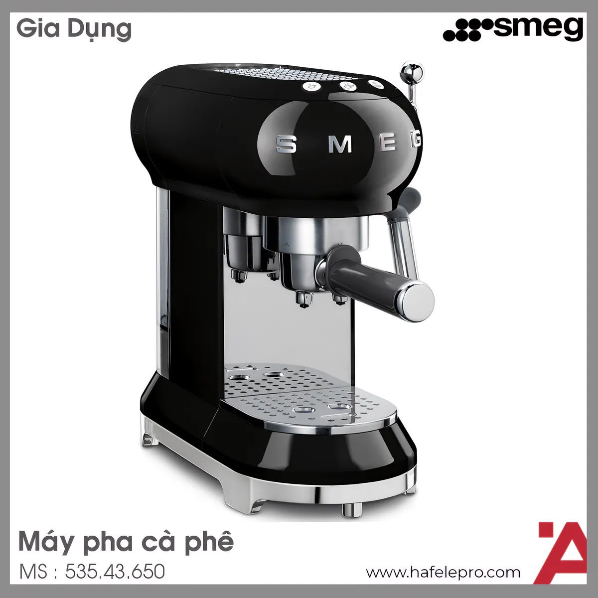 Máy Pha Cà Phê Smeg ECF01BLEU 535.43.650