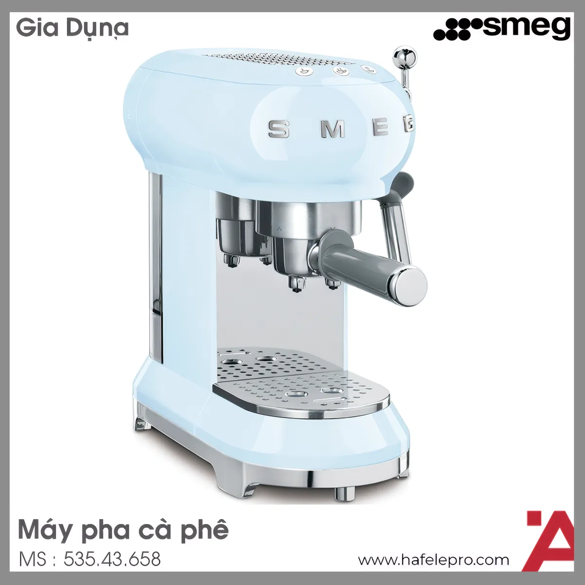 Máy Pha Cà Phê Smeg ECF01PBEU 535.43.658