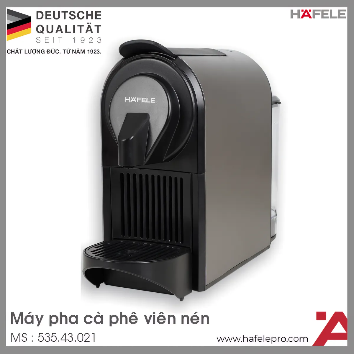 Máy Pha Cà Phê Viên Nén HS-C31S Hafele 535.43.021