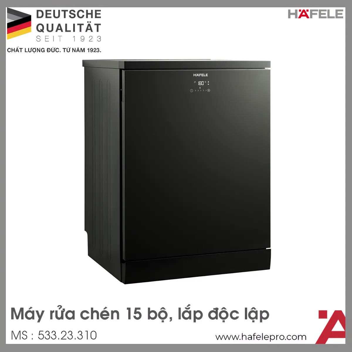 Máy Rửa Chén Độc Lập HDW-F60F Hafele 533.23.310