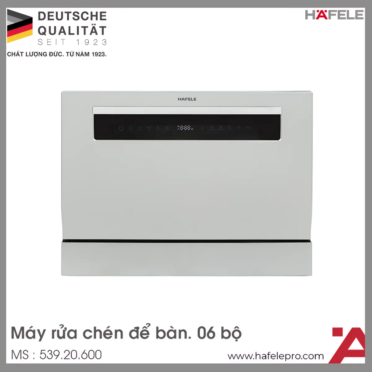 Máy Rửa Chén Để Bàn HDW-T50B Hafele 539.20.600