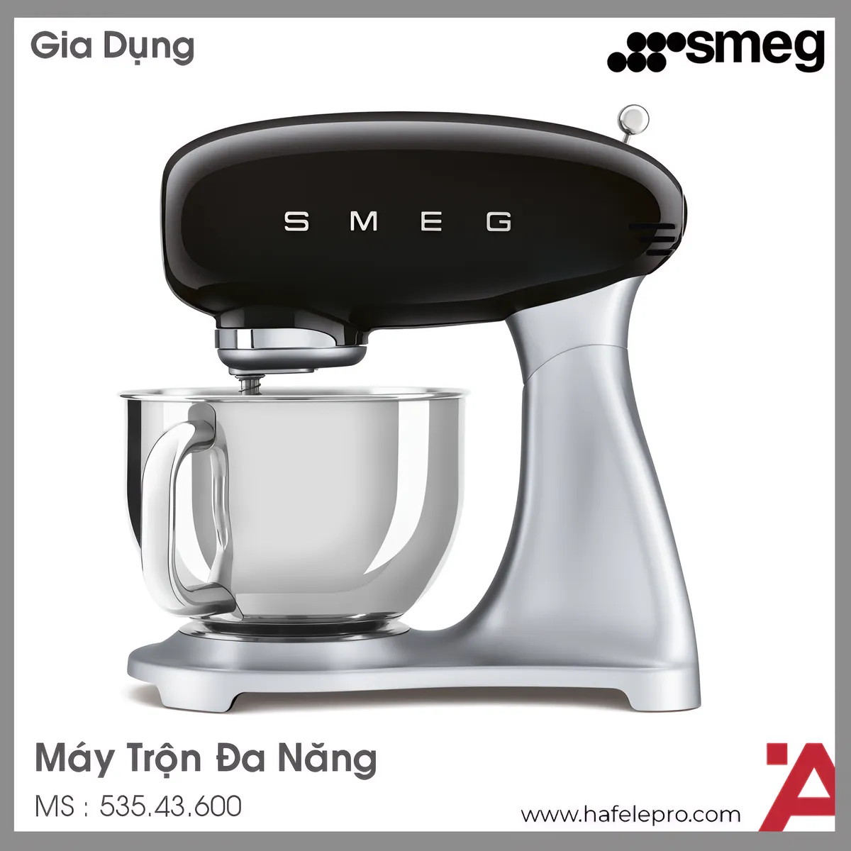 Máy Trộn Đa Năng Smeg SMF02BLEU 535.43.600