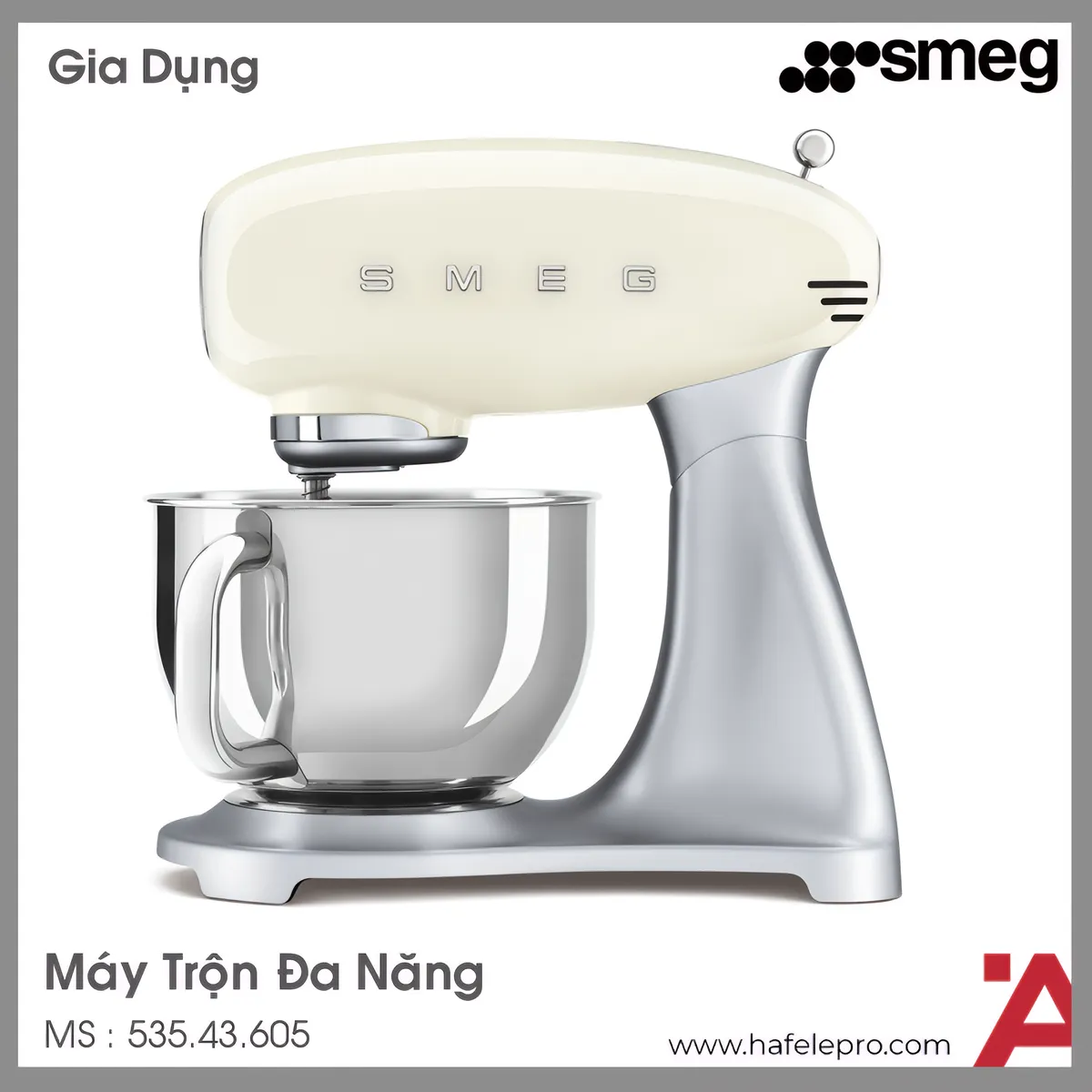 Máy Trộn Đa Năng Smeg SMF02CREU 535.43.605