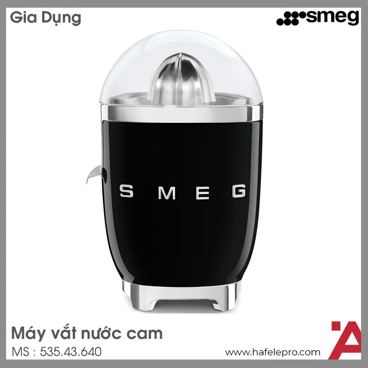 Máy Vắt Nước Cam Smeg CJF01BLEU 535.43.640