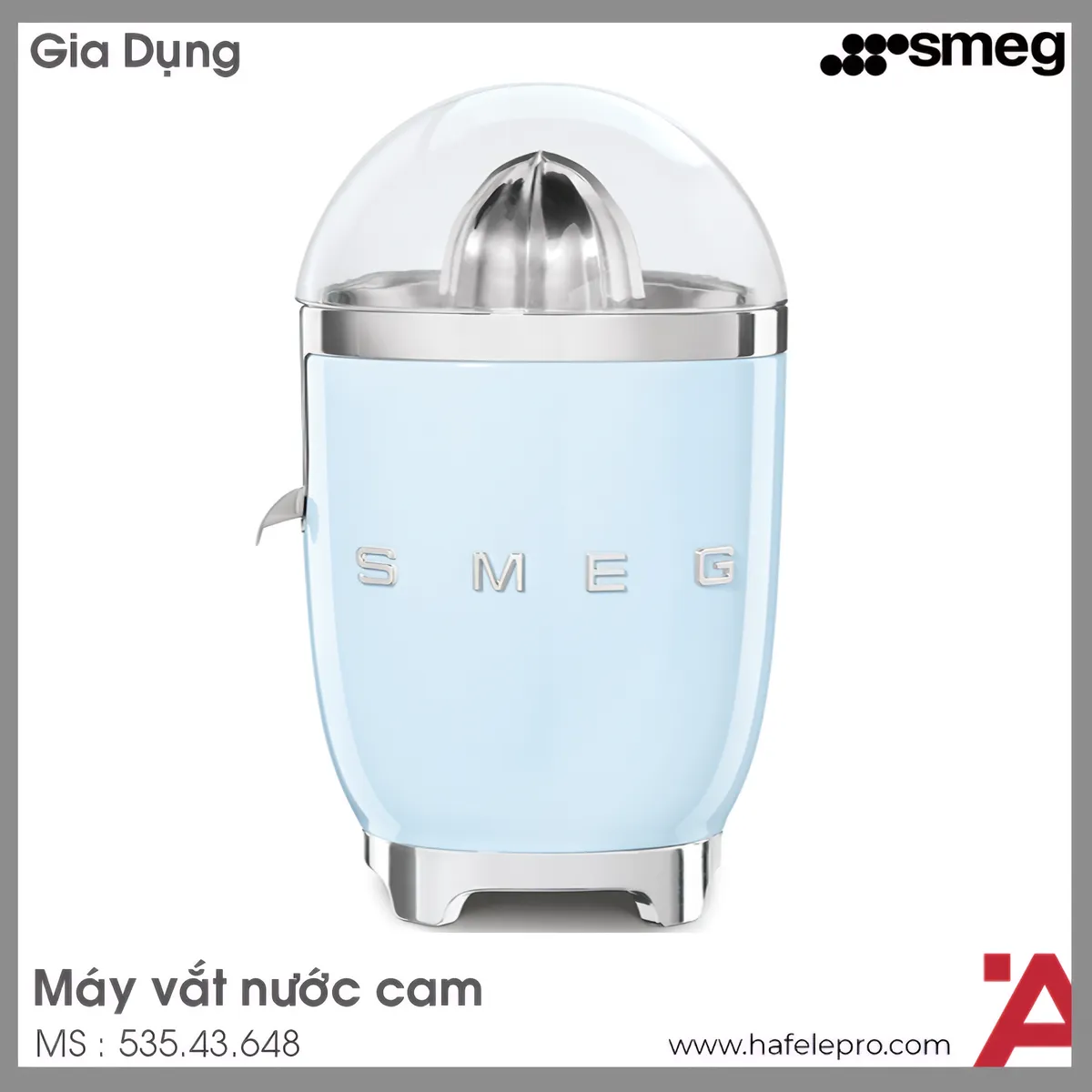 Máy Vắt Cam Smeg CJF01PBEU 535.43.648