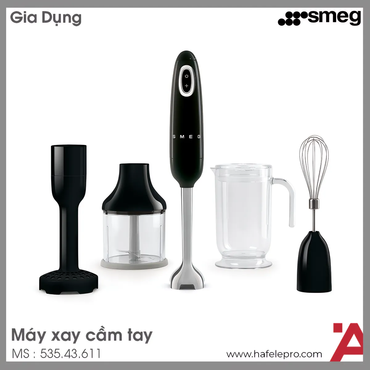 Máy Xay Cầm Tay Smeg HBF02BLEU 535.43.611