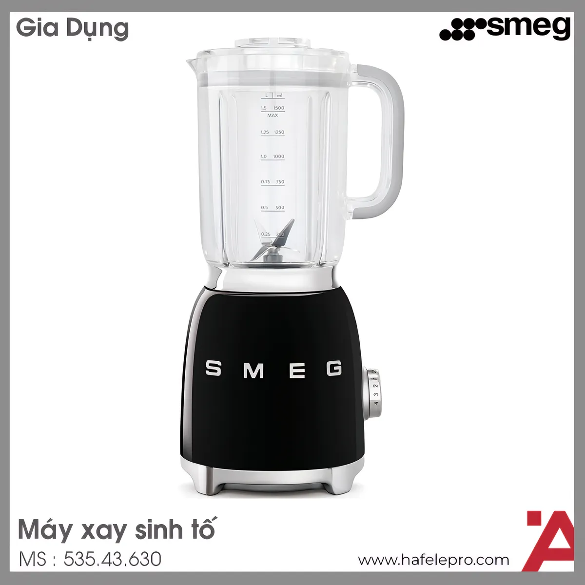 Máy Xay Sinh Tố Smeg BLF01BLEU 535.43.630