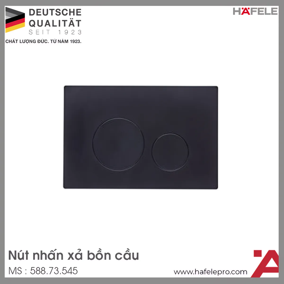 Nút Nhấn Xả Thải Mechanical Tròn Hafele 588.73.545