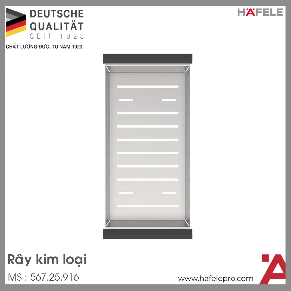 Rây Kim Loại Hafele 567.25.916