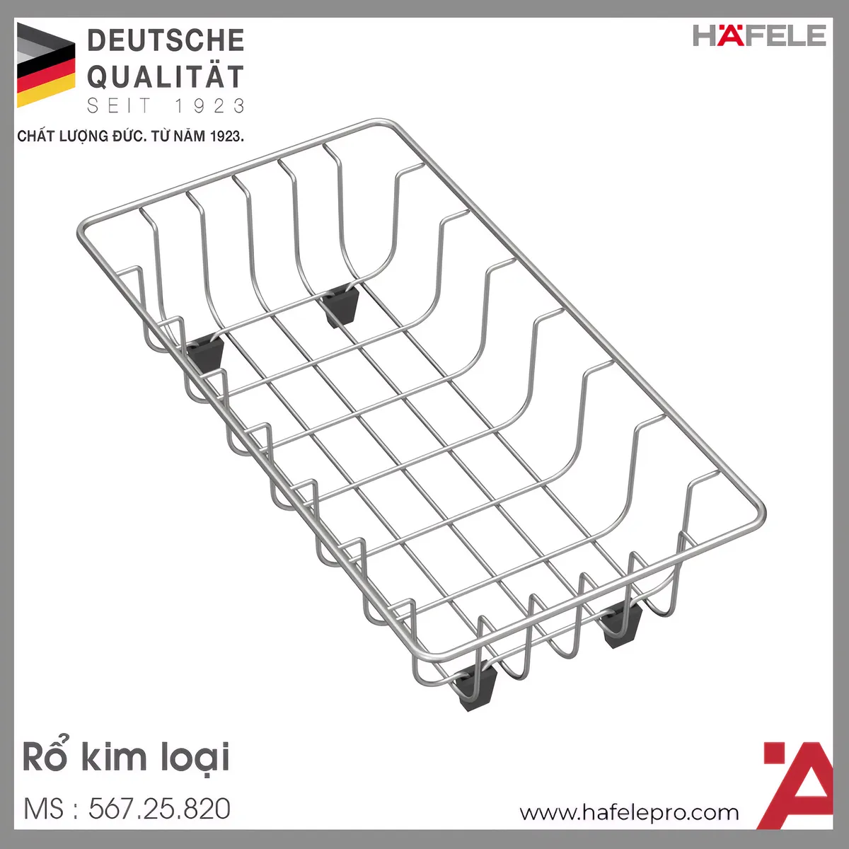 Rổ Kim Loại Hafele 567.25.820