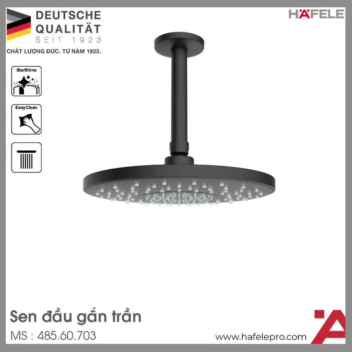 Sen Đầu Gắn Trần Airsense 227R Hafele 485.60.703