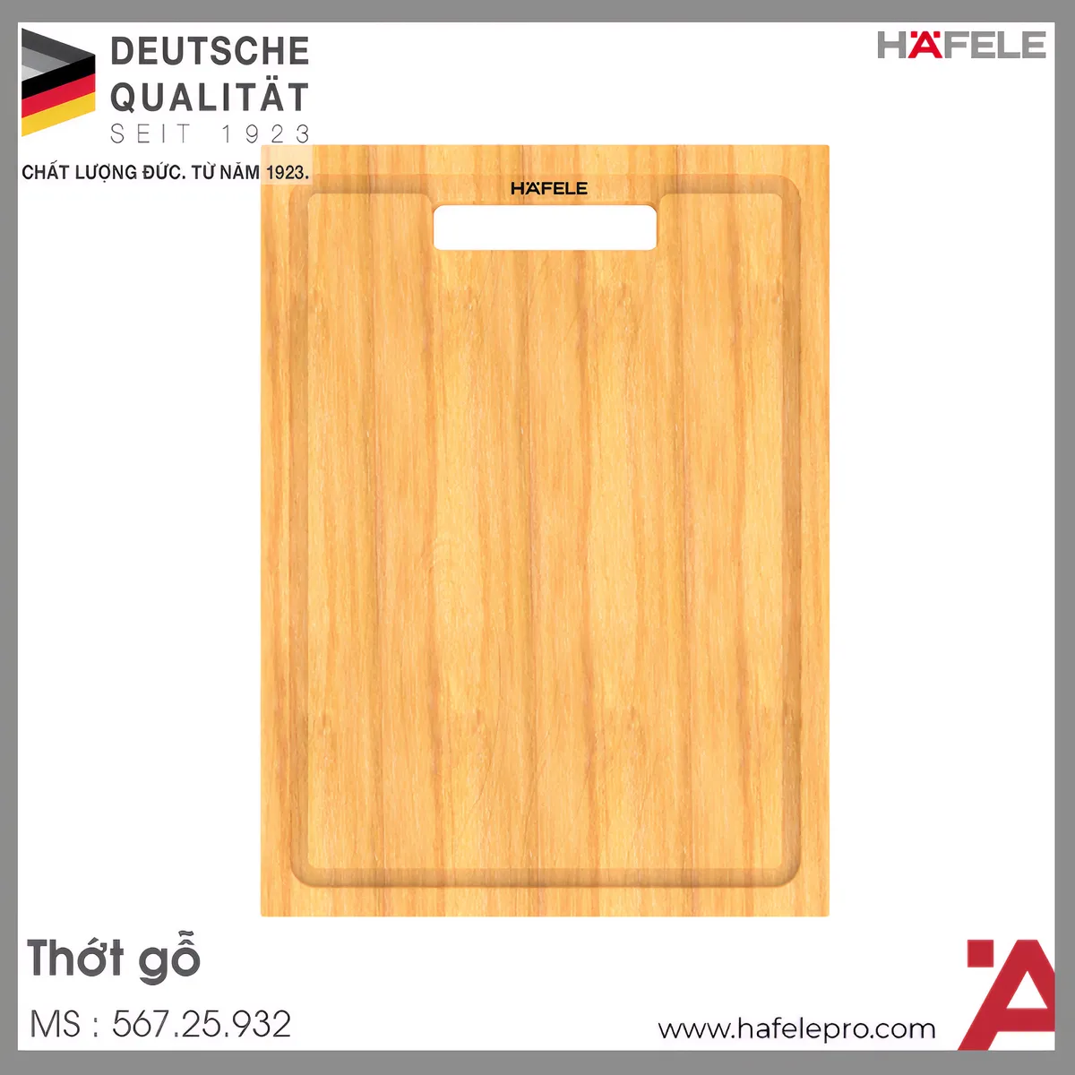 Thớt Gỗ Hafele 567.25.932
