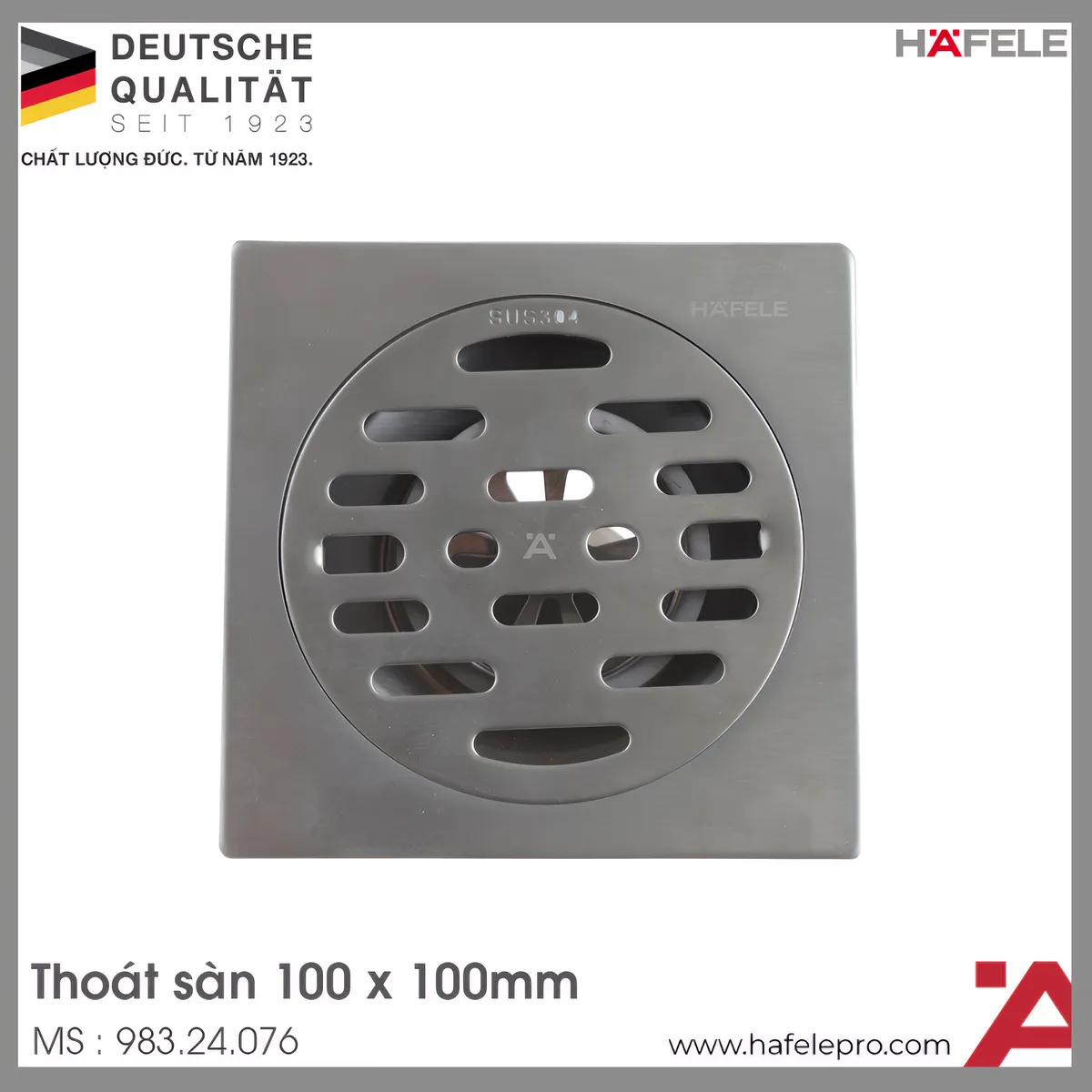 Thoát Sàn 100mm Hafele 983.24.076