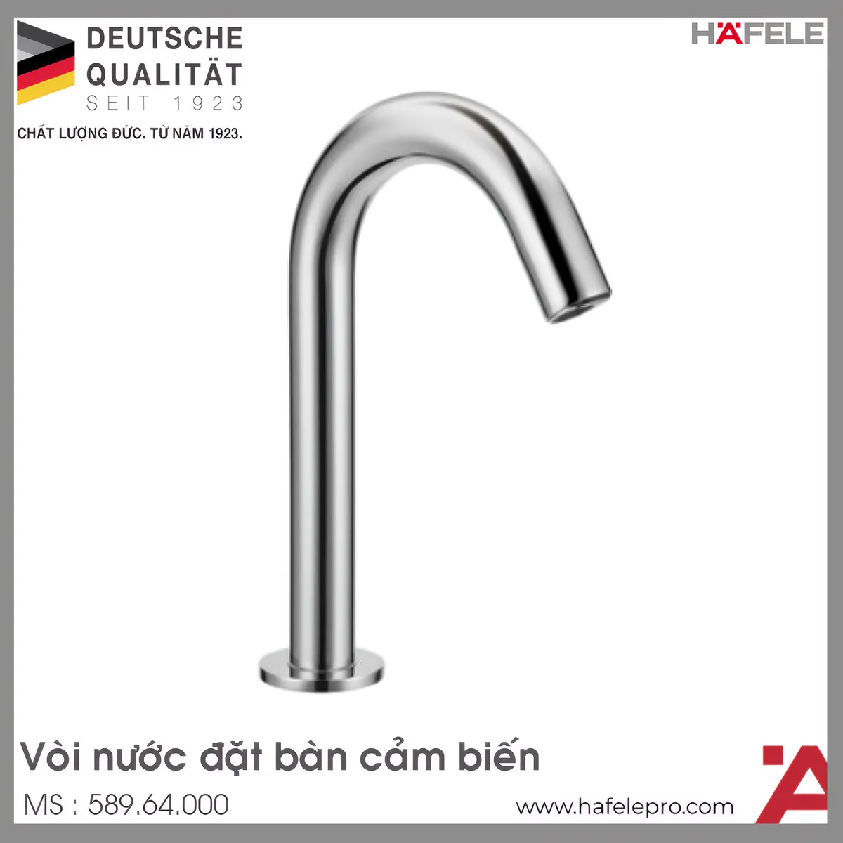 Vòi Cảm Ứng Đặt Bàn H245 Hafele 589.64.000