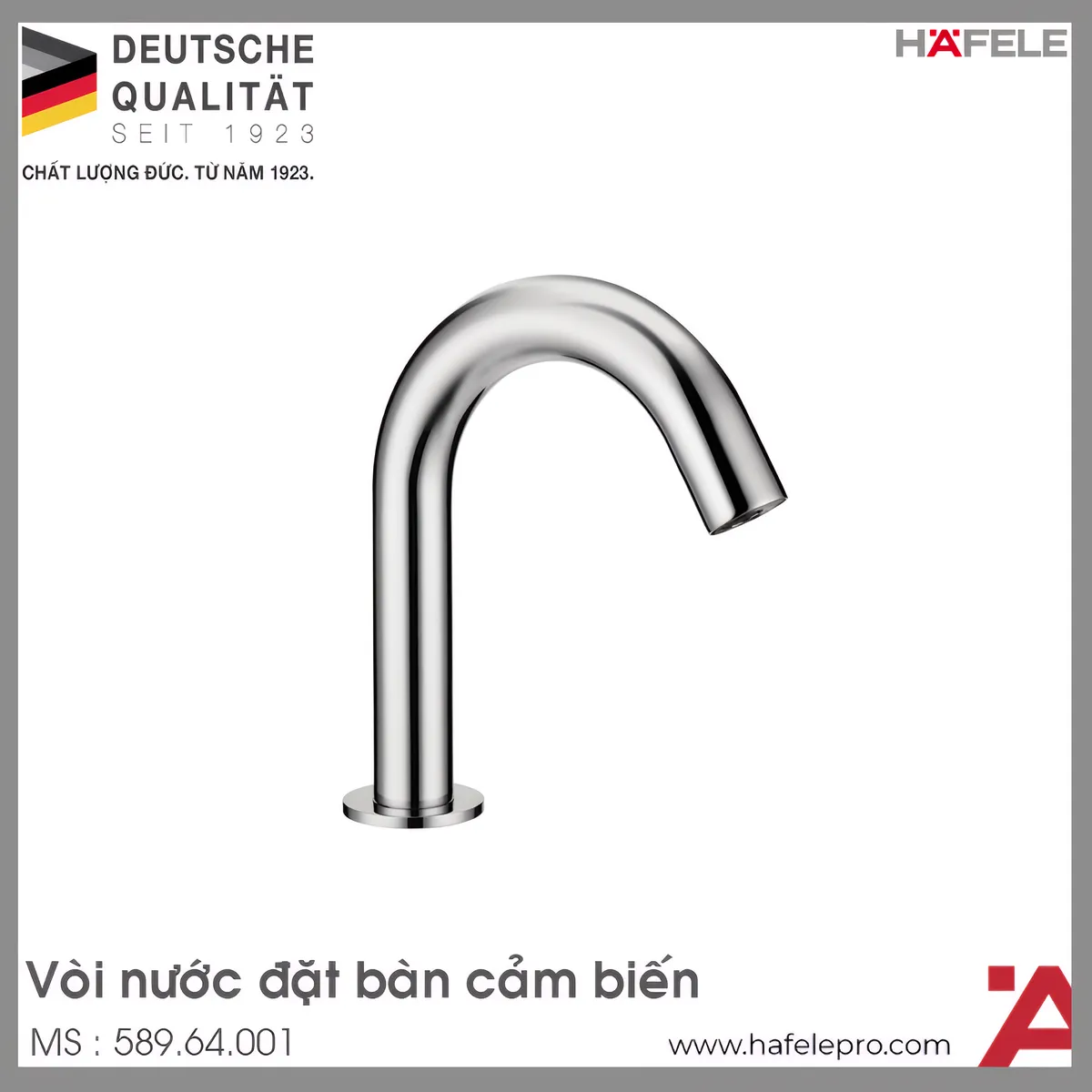 Vòi Nước Đặt Bàn Cảm Biến Hafele 589.64.001