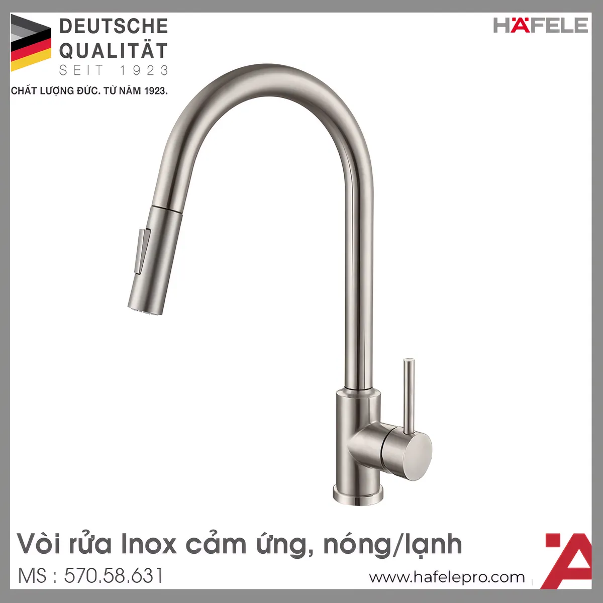 Vòi Rửa Chén Cảm Ứng Hafele 570.58.631