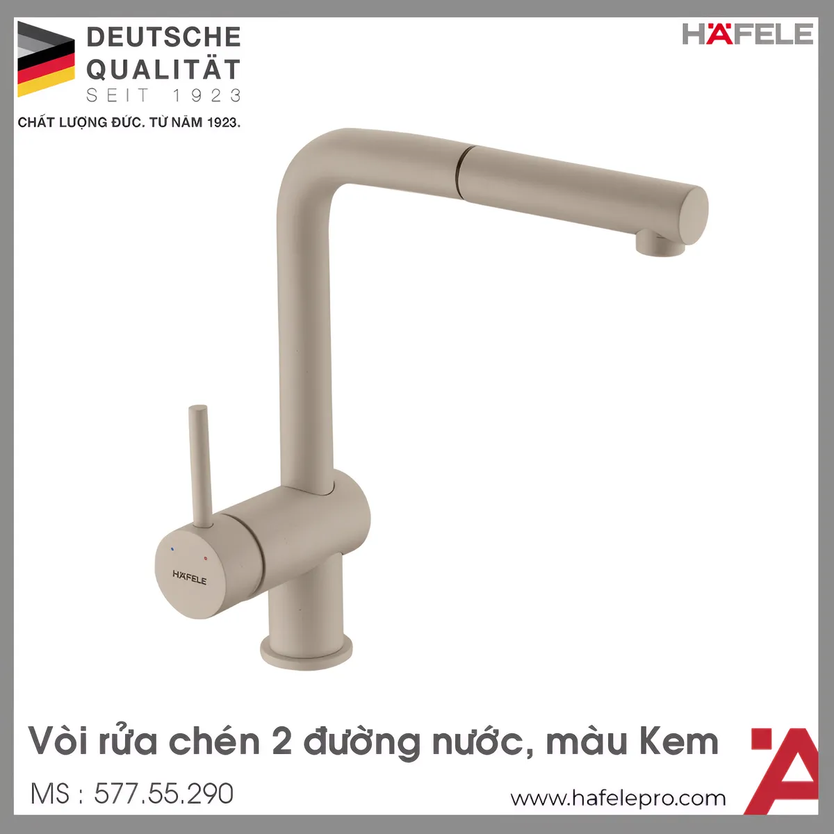 Vòi Rửa Chén Bát HT21-GH1P254 Hafele 577.55.290