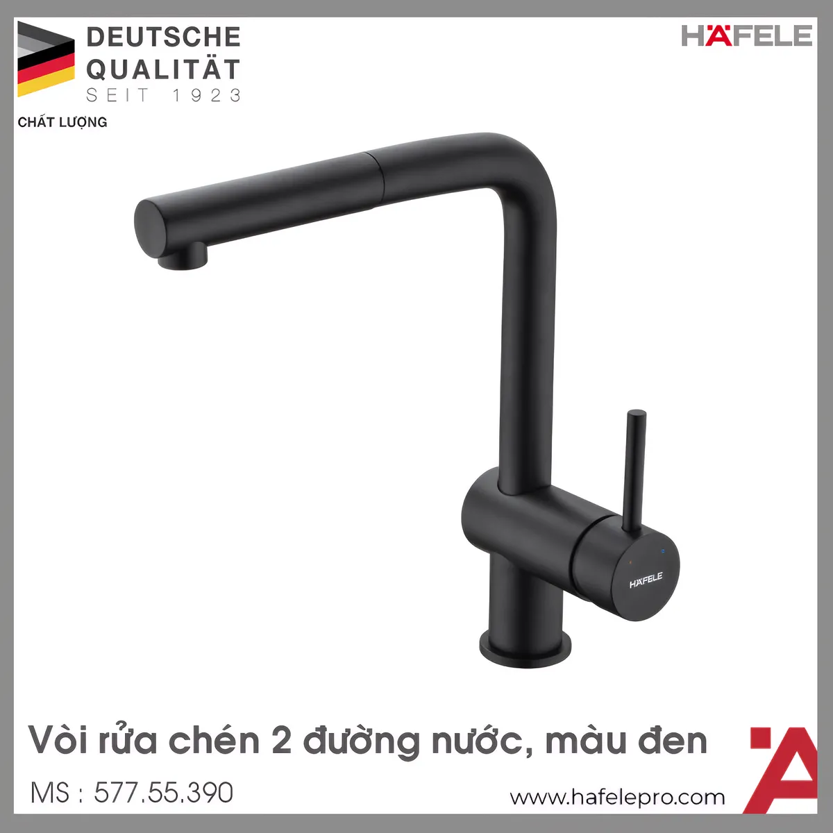 Vòi Rửa Chén Bát HT21-GH1P254 Hafele 577.55.390