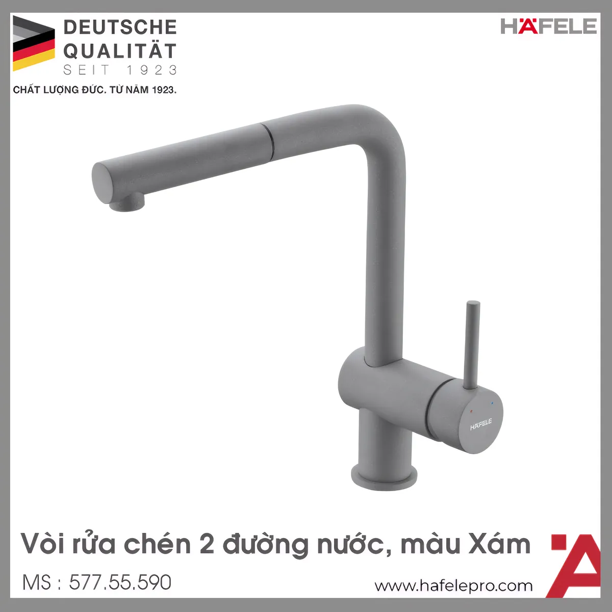 Vòi Rửa Chén Bát HT21-GH1P254 Hafele 577.55.590