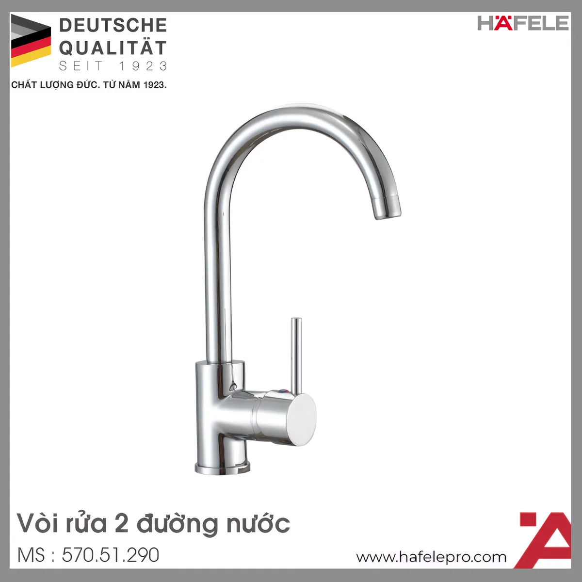 Vòi Rửa Chén AUGUSTUS HT-C220 Hafele 570.51.290