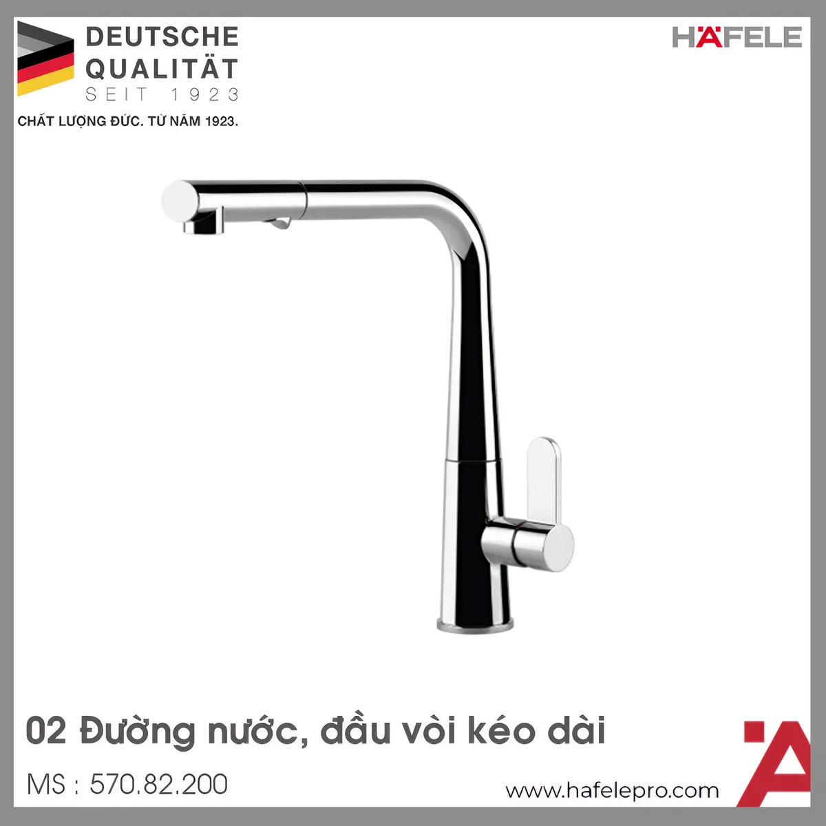 Vòi Rửa Chén HT20-CH1P295 Hafele 570.82.200