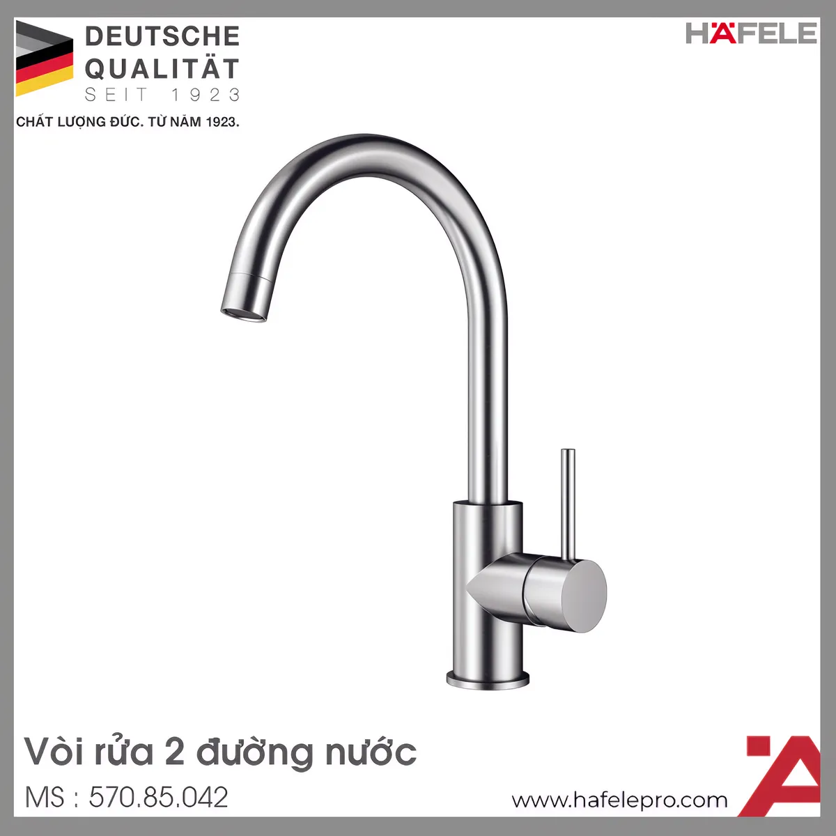 Vòi Rửa Chén Bát HT25-SH1F220 Hafele 570.85.042