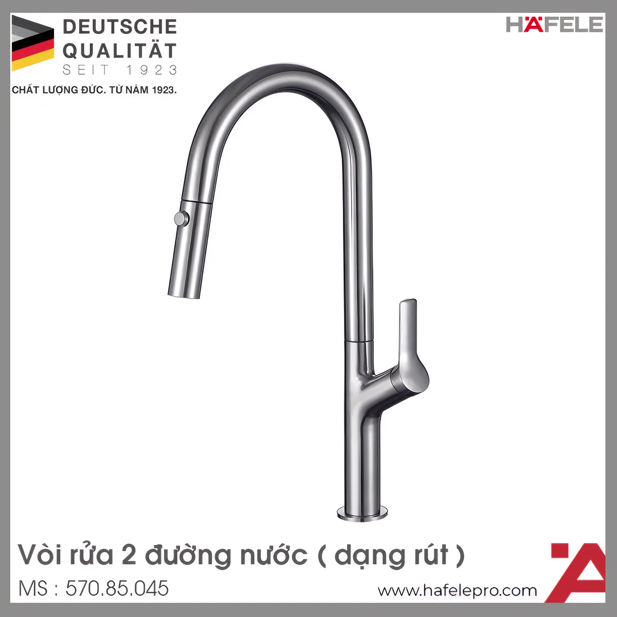 Vòi Rửa Chén Bát Lux-P HT25-SH1F449 Hafele 570.85.045