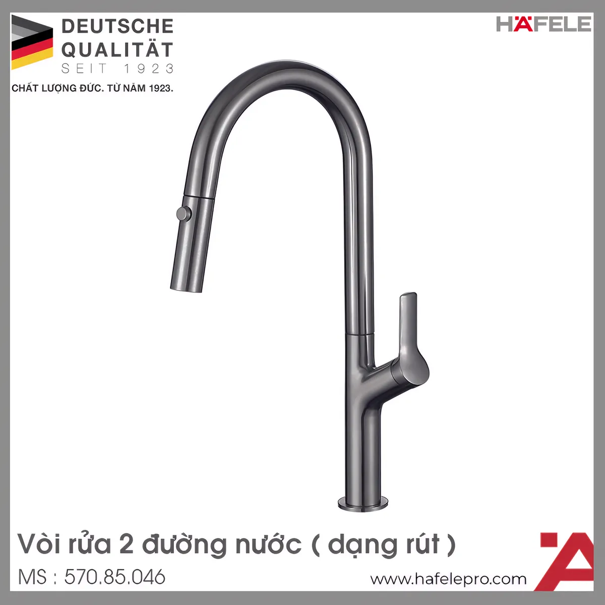 Vòi Rửa Chén Bát Lux-P HT25-SH1F449 Hafele 570.85.046