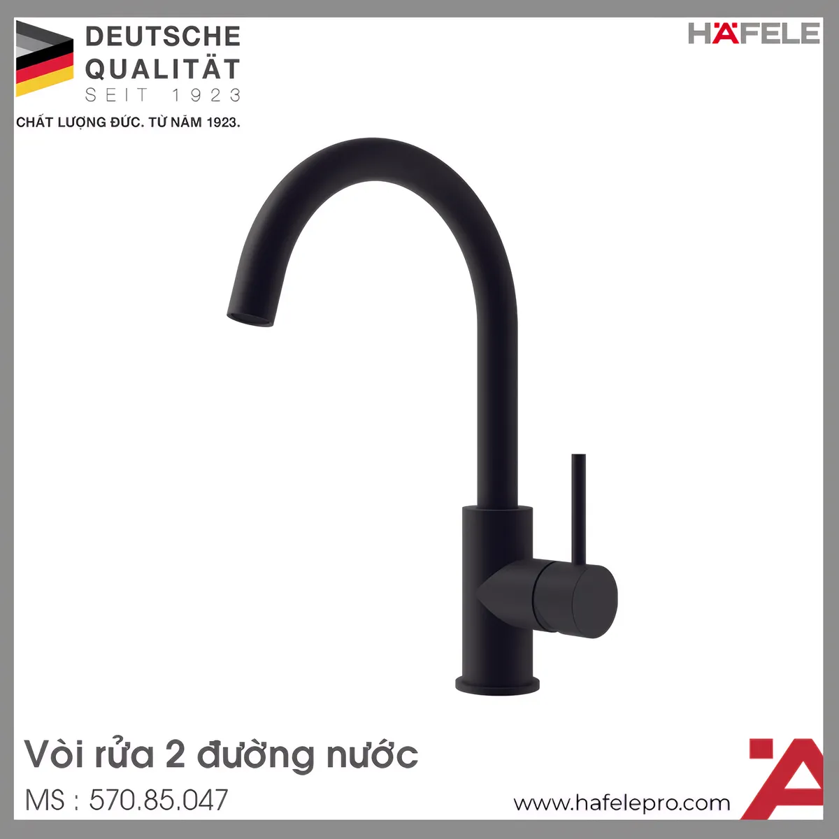 Vòi Rửa Chén Bát HT25-SH1F220 Hafele 570.85.047