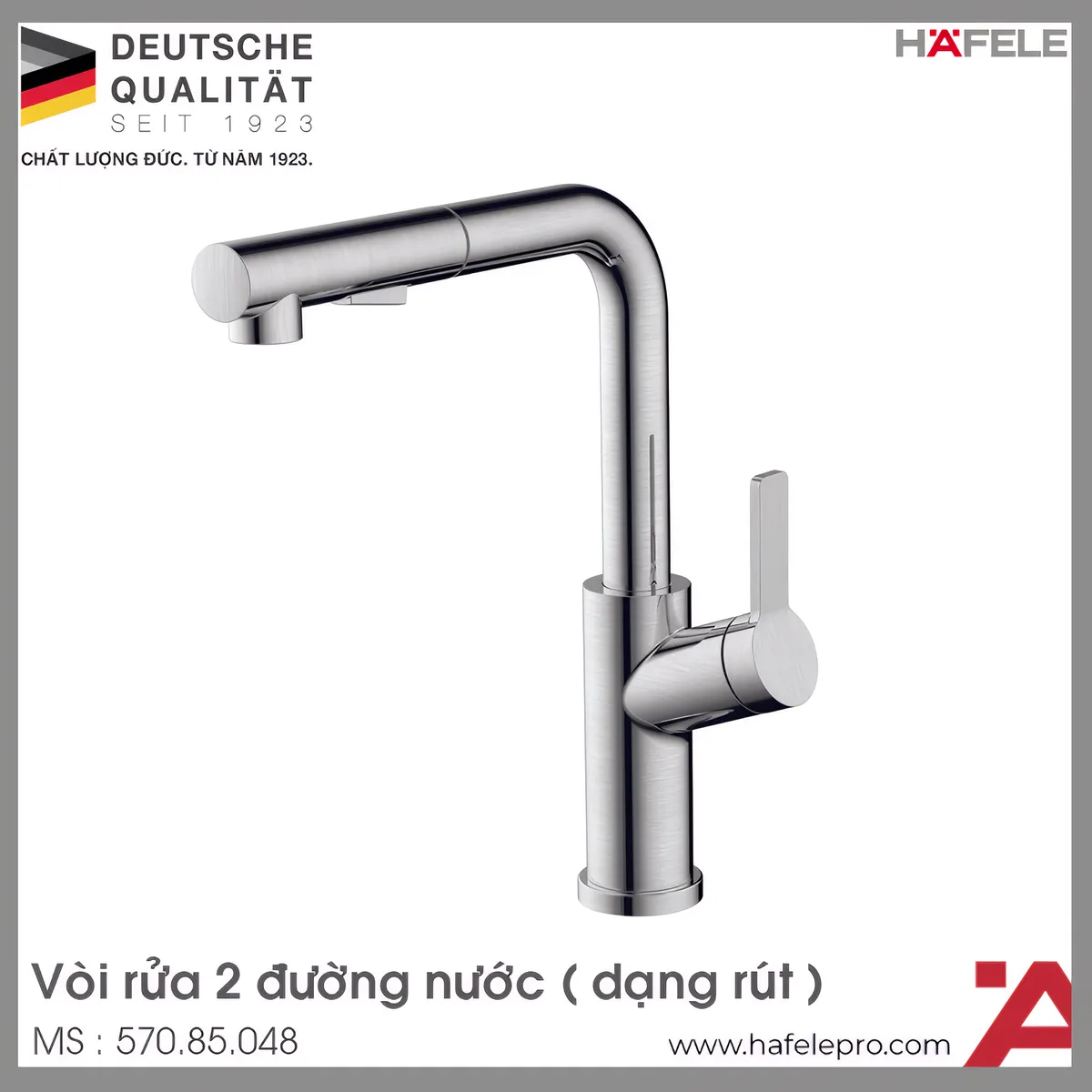 Vòi Rửa Chén LUX-P HT25-SH1P315 Hafele 570.85.048