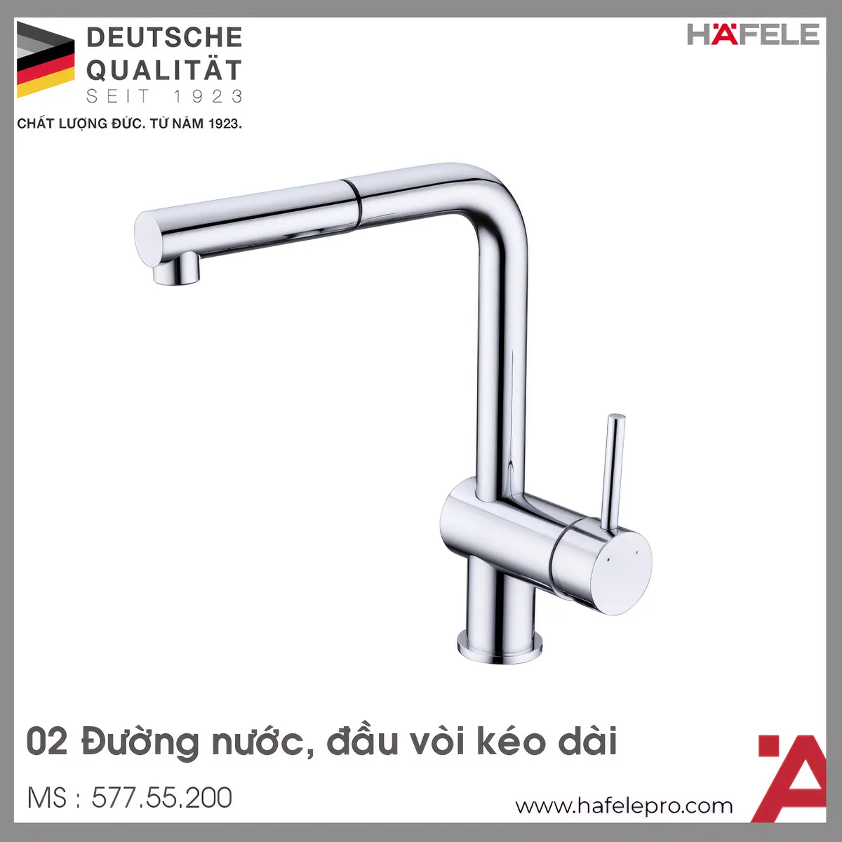 Vòi Rửa Chén HT21-CH1P254 Hafele 577.55.200