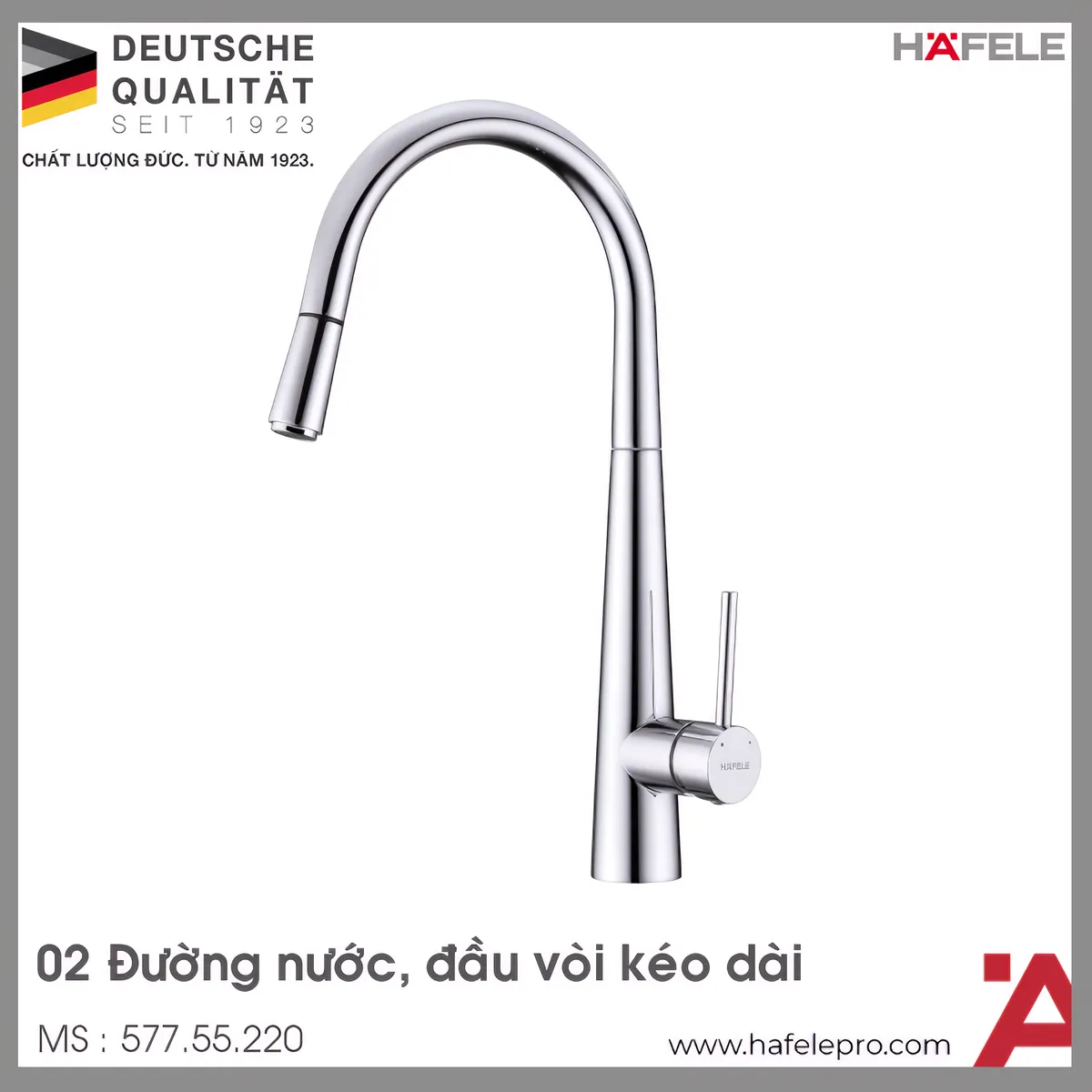 Vòi Rửa Chén HT21-CH1P245 Hafele 577.55.220