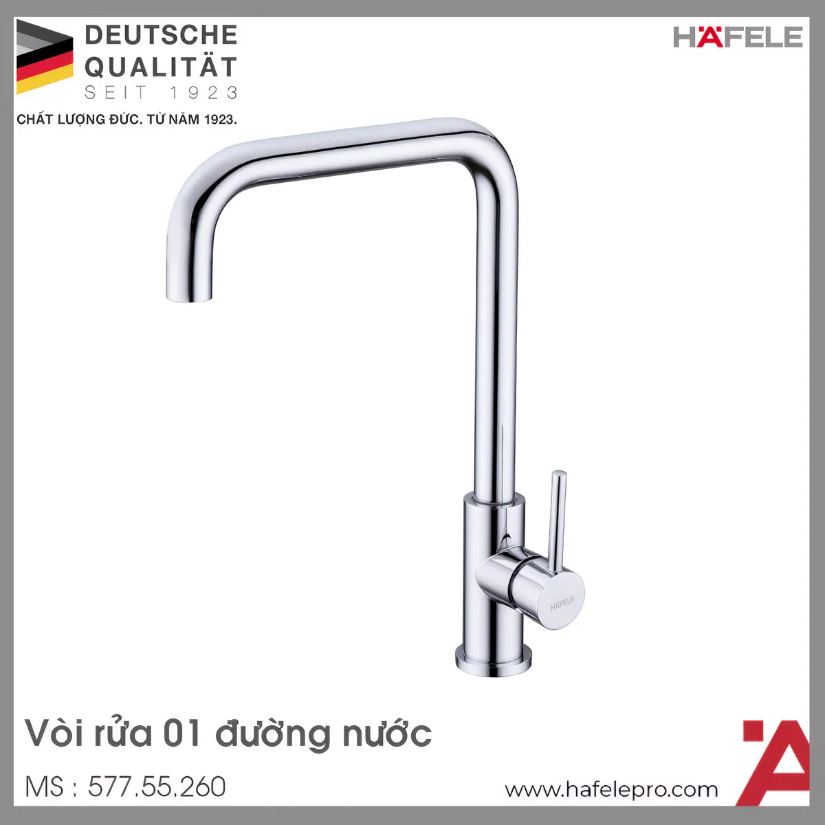 Vòi Rửa Chén HT21-CC1F245U Hafele 577.55.260