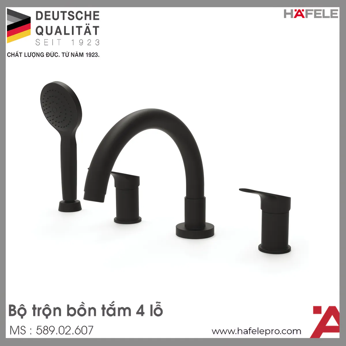 Bộ Trộn Bồn Tắm New Mysterious Hafele 589.02.607