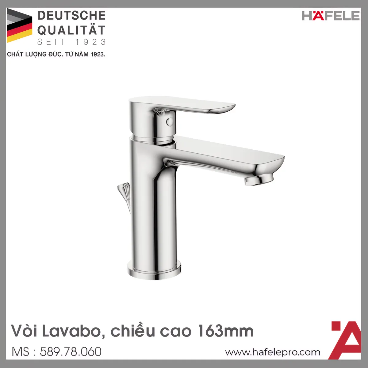 Vòi Trộn Uni 100 Có Bộ Xả Kéo Hafele 589.78.060