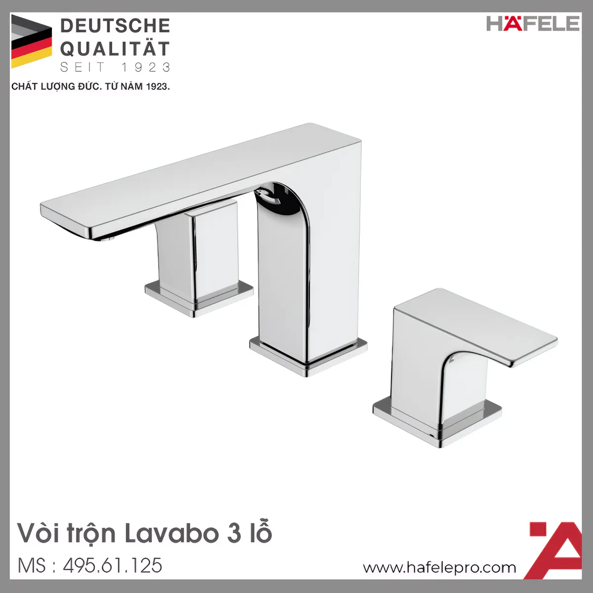 Vòi Trộn 3 Lỗ Regal Hafele 495.61.125