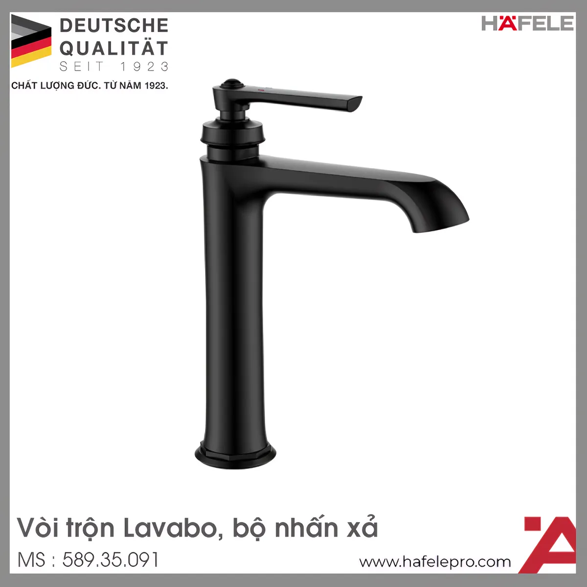 Vòi Trộn Lavabo Kyoto 180 Hafele 589.35.091