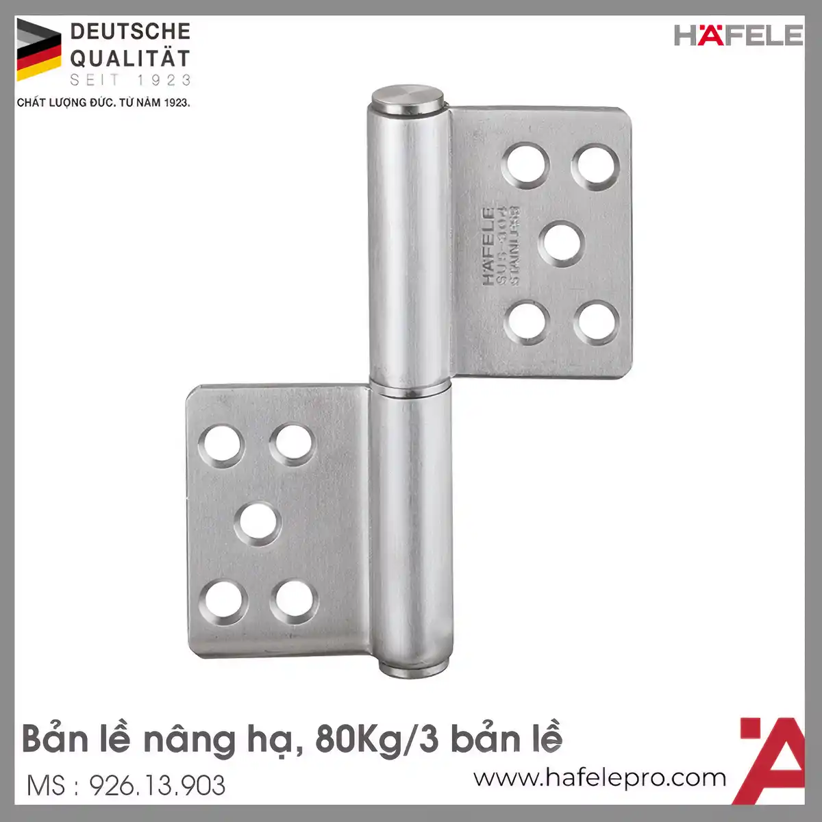 Bản Lề Nâng Hạ 80Kg Hafele 926.13.903