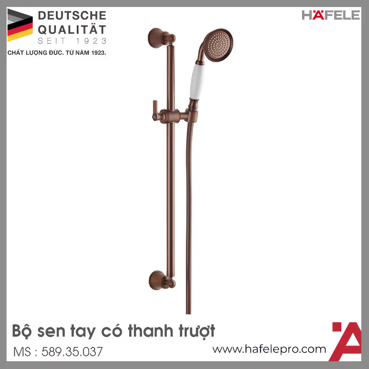Bộ Sen Tay Có Thanh Trượt Kyoto Hafele 589.35.037